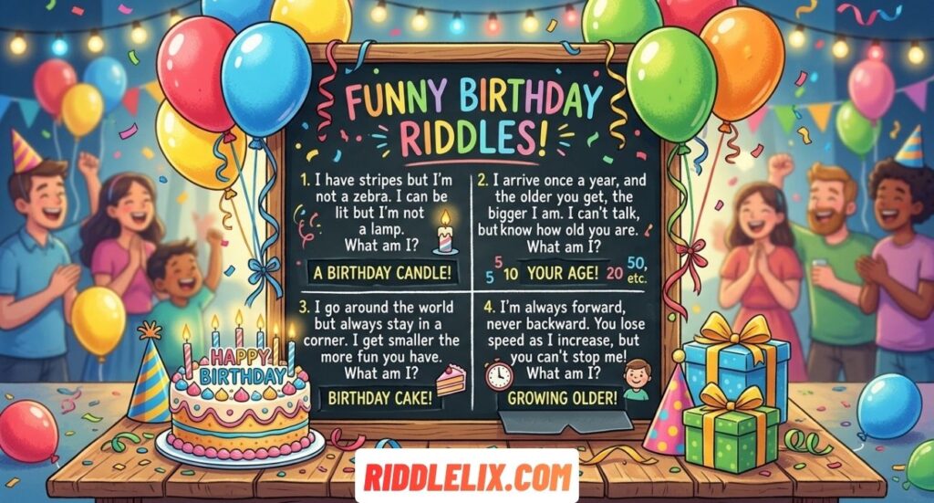 Funny Birthday Riddles