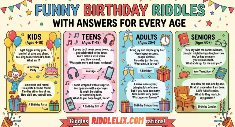 Funny Birthday Riddles