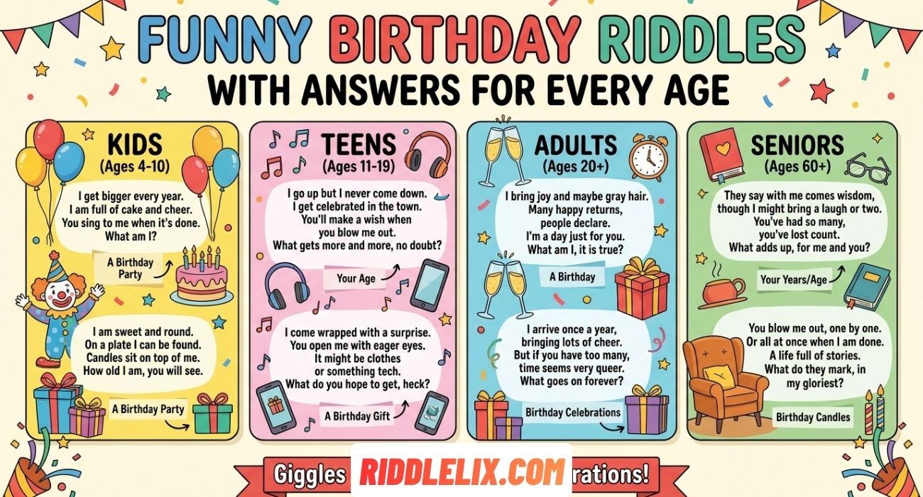 Funny Birthday Riddles